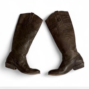 Frye Dark Brown Knee high Boots